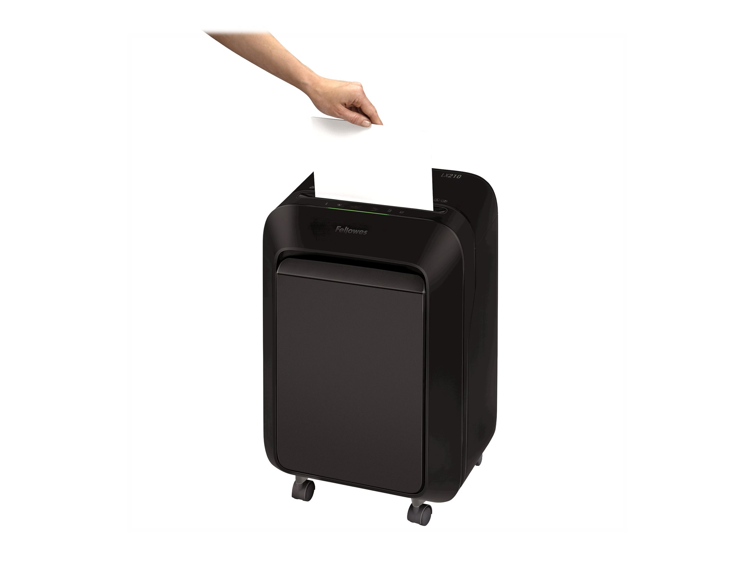 Micro-Cut - LX210 - Black - Paper shredding - Credit cards shredding - Traditional