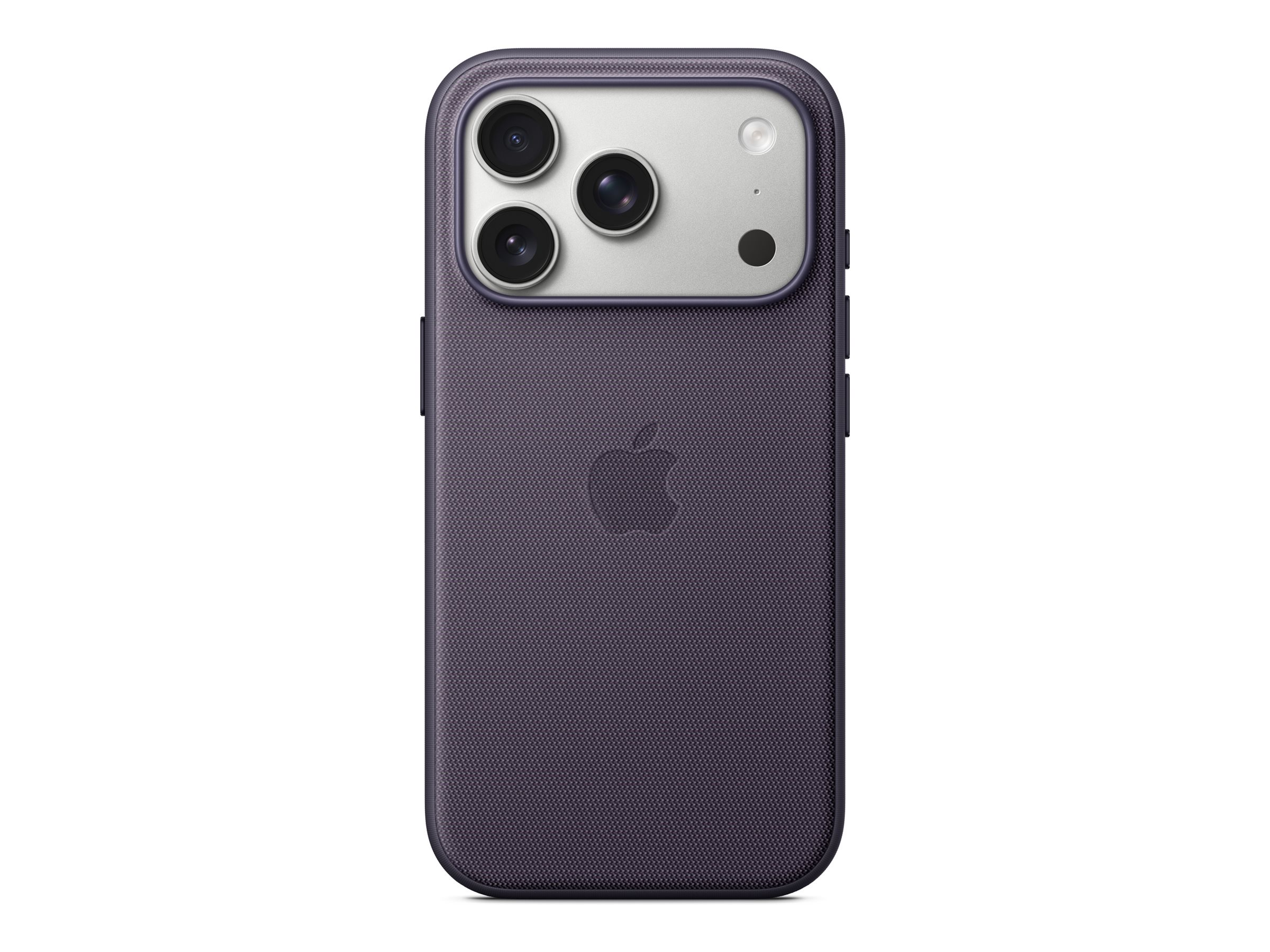 Apple Back cover - Apple - iPhone 17 Pro - Silicone - Purple - TechWoven Case with MagSafe