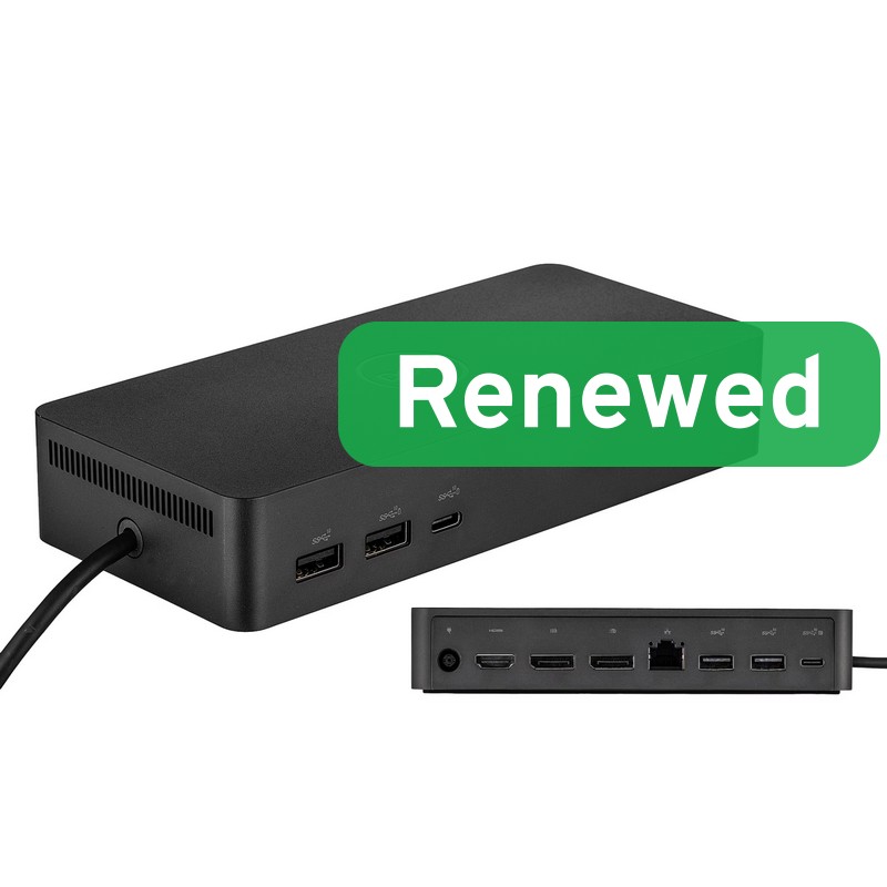 DELL Renewed Dock UD22 130W (PD96W) Used incl. PSU