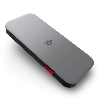 Lenovo - Wireless Mobile Power Bank - 40ALLG1WWW - 10000 mAh - Thunder Black - 258 g