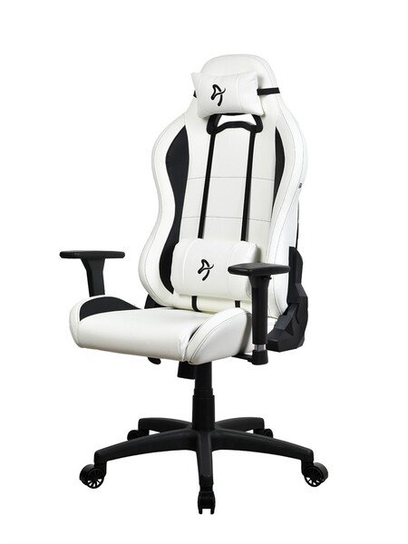 Arozzi Frame material: Metal; Wheel base: Nylon; Upholstery: Soft PU - Arozzi - Gaming Chair - Torretta SoftPU - White