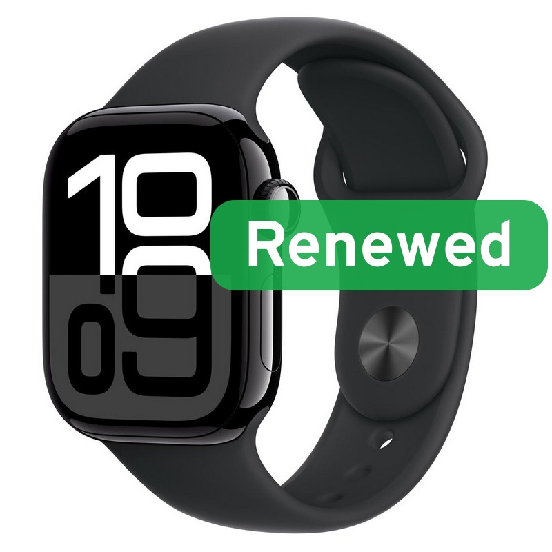 Apple Renewed Grade A++ - Apple Watch Series 10 LTE 42mm - Jet Black