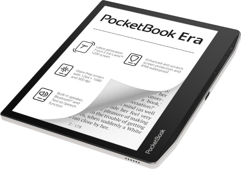 E-Reader|POCKETBOOK|Era|7"|1264x1680|1xUSB-C|Bluetooth|Silver|PB700-U-16-WW