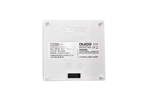 DUCO nstallation Kit (Silent Connect, Focus, Energy Comfort (Plus), Premium and Sky)