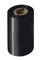 BROTHER STANDARD WAX/RESIN BLACK 110MM X 300M RIBBON (PK OF 12)
