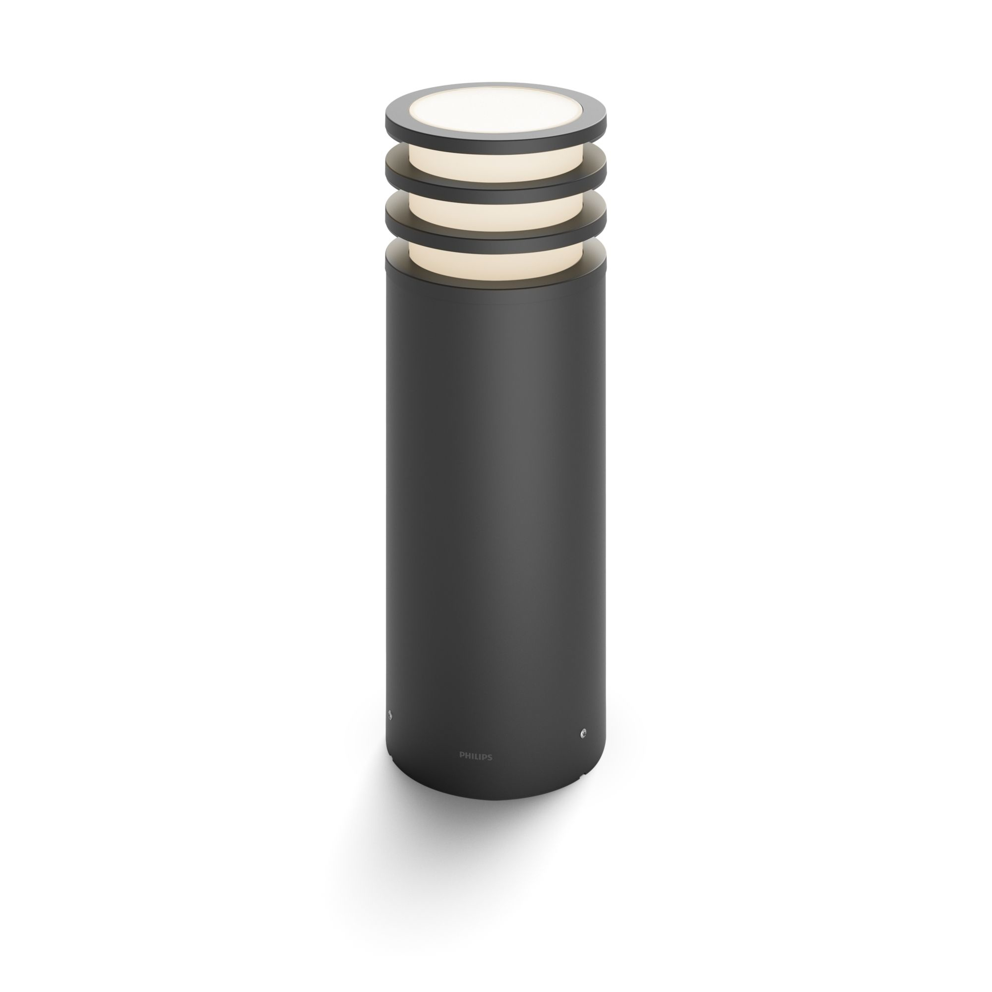 Philips Hue Lucca Outdoor Pedestal Lantern - E27 - 9 W - Warm white