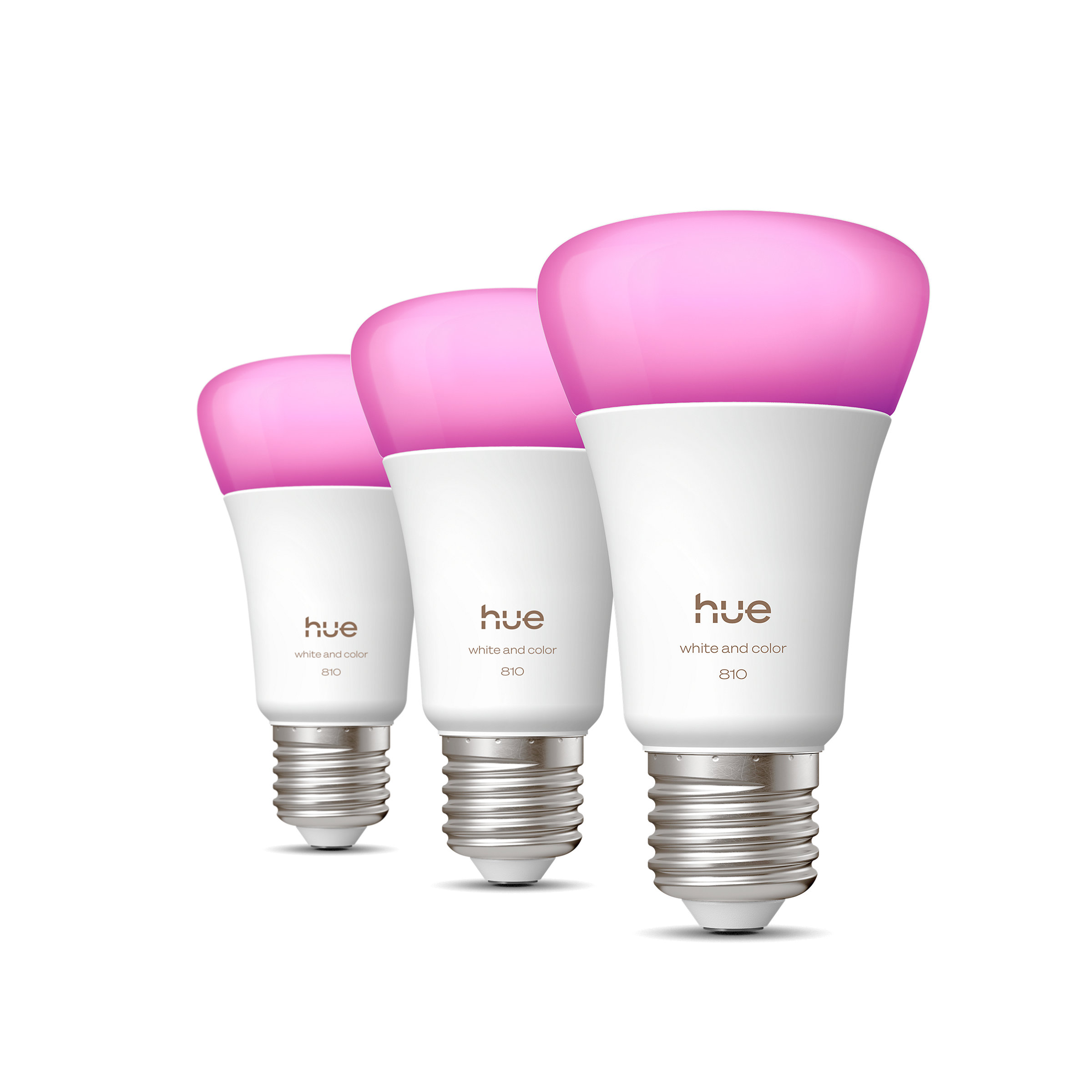 Philips Hue WCA 810 A60 3P EU - E27 - 6 W - Bluetooth, Zigbee