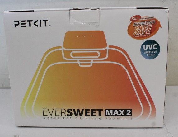 SALE OUT. Petkit P4116 UVC Eversweet Max-100 UVC (CT-W3-100-UVC) - PETKIT Drinking Fountain - Eversweet Max 2 UVC - Capacity 3 L - Material BPA Free - White - DEMO - 24 month(s)