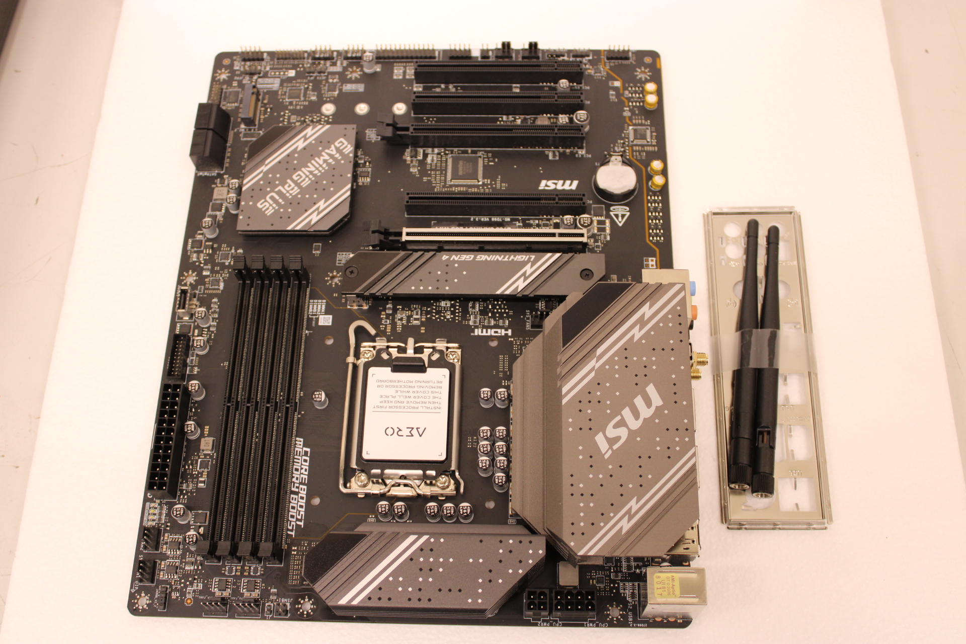 SALE OUT. MSI B760 GAMING PLUS WIFI - Processor family Intel - Processor socket LGA1700 - REFURBISHED, WITHOUT ORIGINAL PACKAGING AND MANUAL