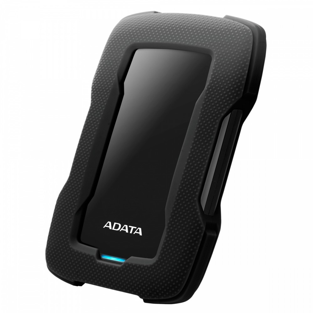 HD330 - 1000 GB - 2.5 " - USB 3.1 - Black - Ultra-thin and big capacity for durable HDD, Three unique colors with stylish casing, Exclusive shock sensor protection, AES encryption 256-bit, (backward compatible with USB 2.0)