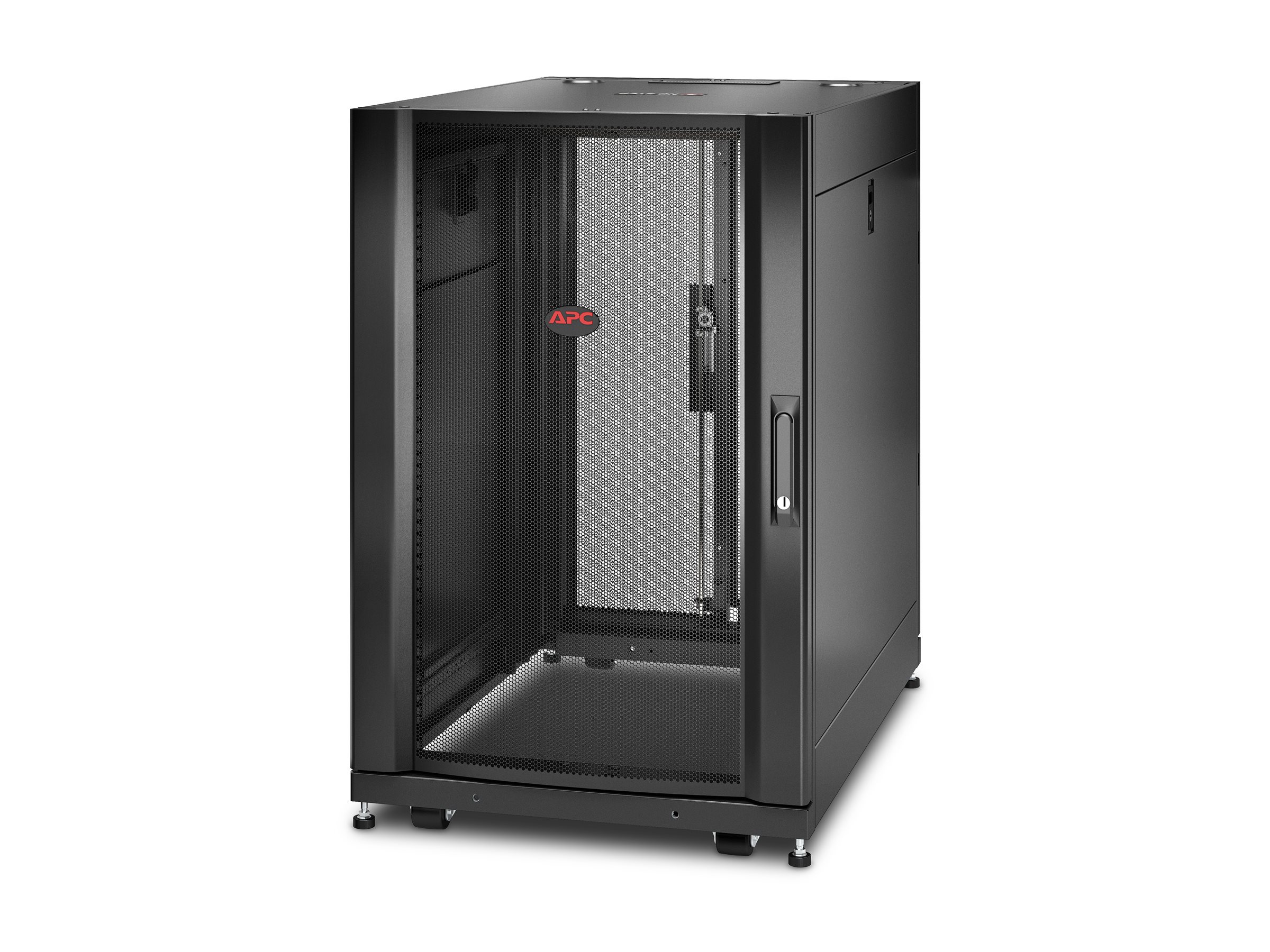 APC NetShelter SX 18U Server Rack Enclosure 600mm x 900mm w/ Sides Black - Schneider Electric
