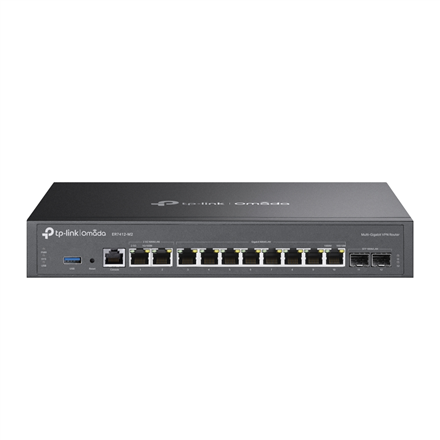 TP-LINK - Omada Multi-Gigabit VPN Router - ER7412-M2 - Ethernet LAN (RJ-45) ports 8 - 1× USB 3.0
