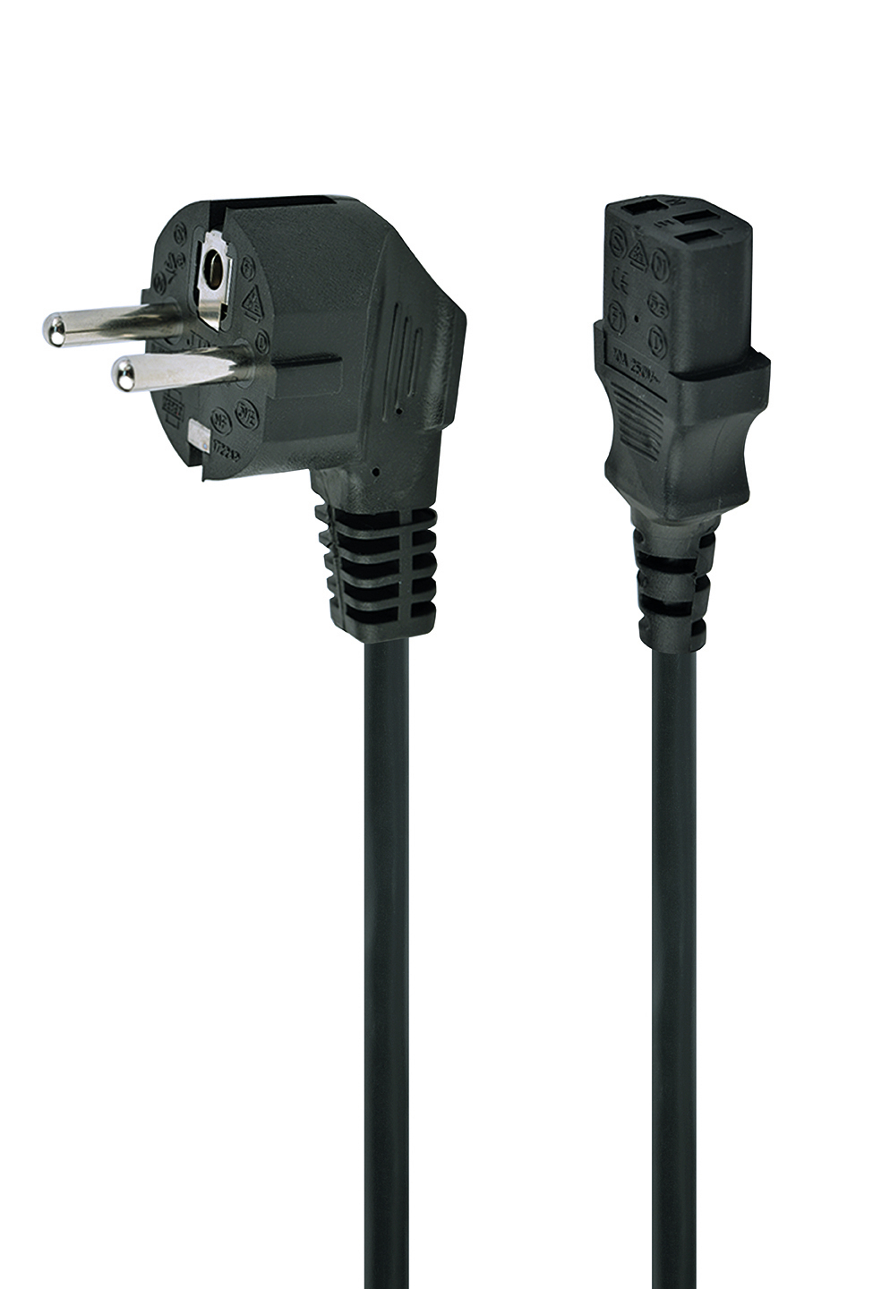 220V Power Cord – 1.8m, C13 socket (for desktops, monitors)