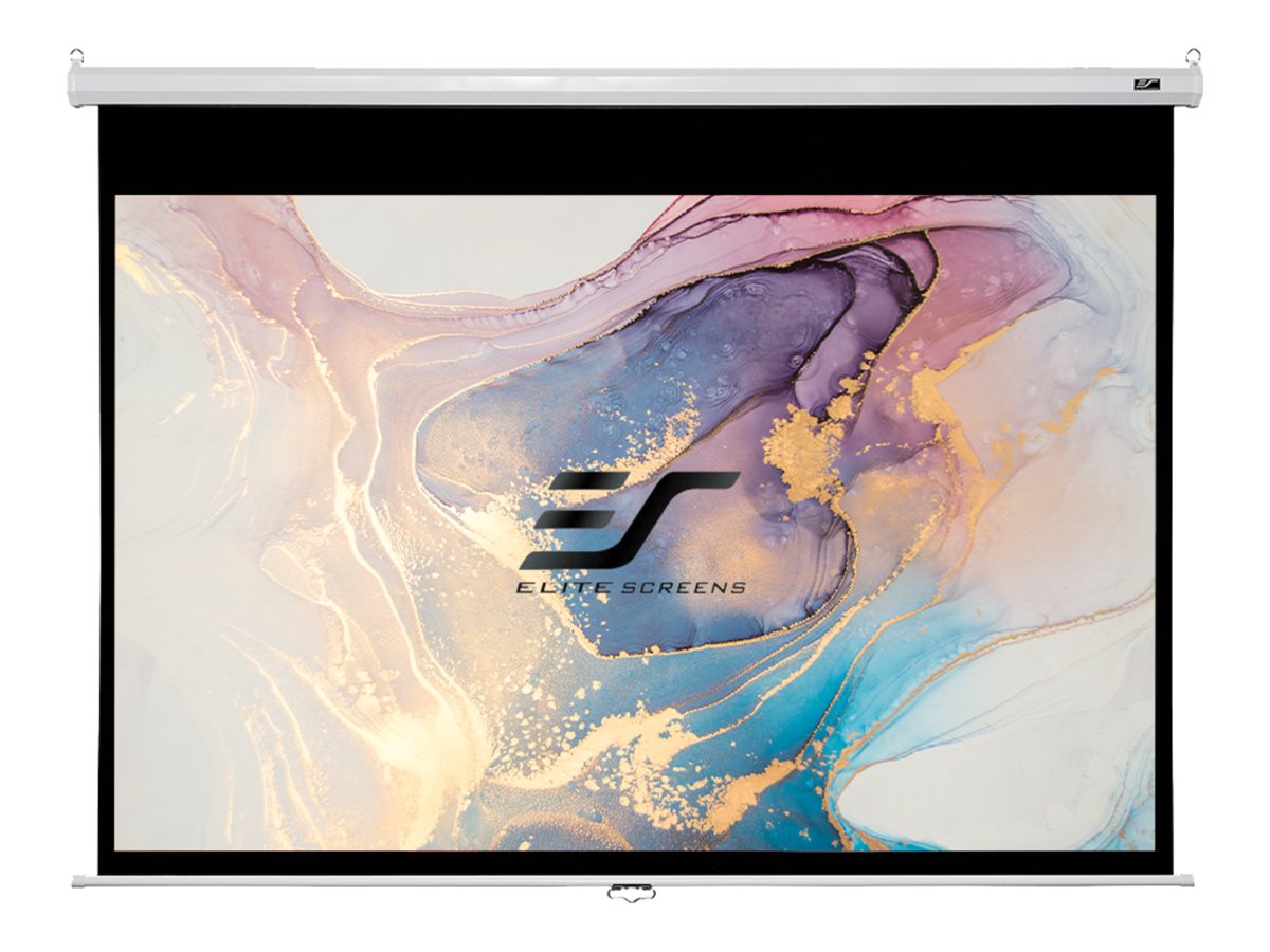 Elite Screens - Manual Series - M92XWH - Diagonal 92 " - 16:9 - Viewable screen width (W) 204 cm - White