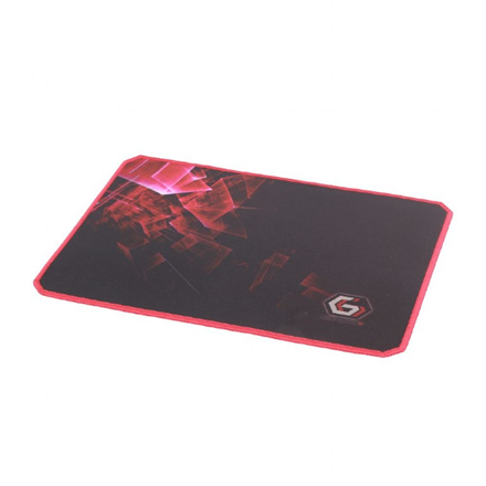 Gembird - MP-GAMEPRO-L Gaming mouse pad PRO, Large - Mouse pad - 400 x 450 x 3 mm - Black/Red