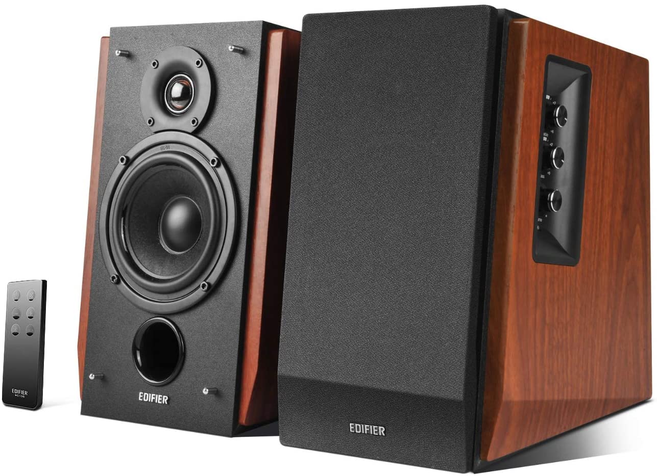 Edifier - Active Bluetooth Bookshelf Speakers - R1700BTS - Bluetooth - Wireless connection