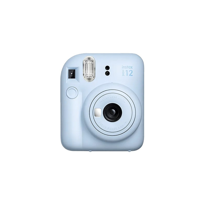 Fujifilm - Instax Mini 12 Camera + Instax Mini Glossy (10pl) - Pastel Blue - 800