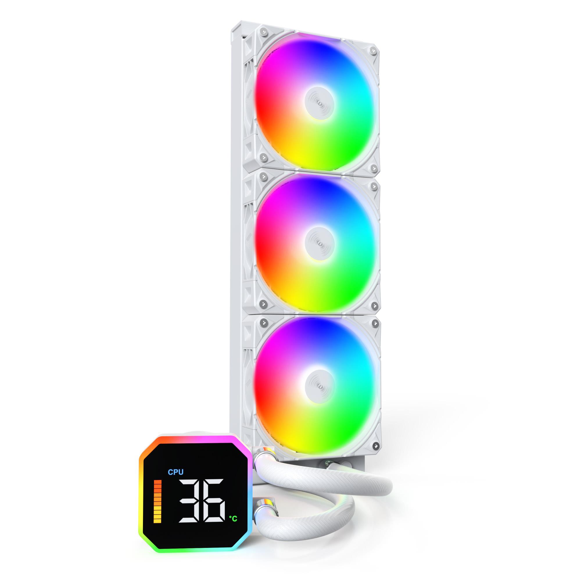 CPU COOLER MULTI SOCKET WHITE/HYPERFLOW DIGITAL 360 MONTECH