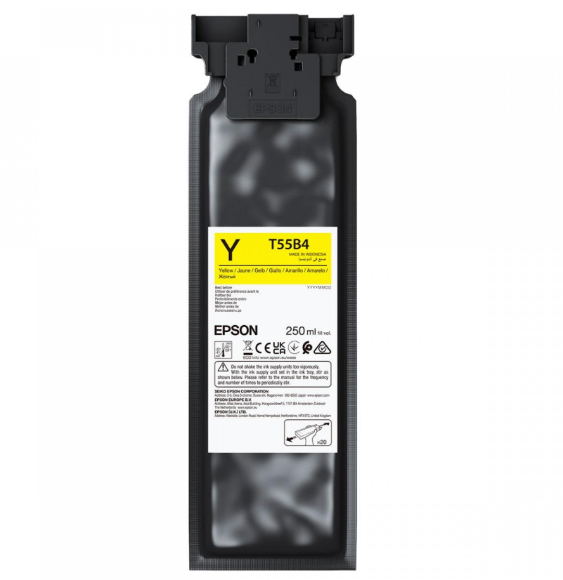 Epson UltraChrome DG2 T55B400 (250ml) - Ink Cartrige - Yellow