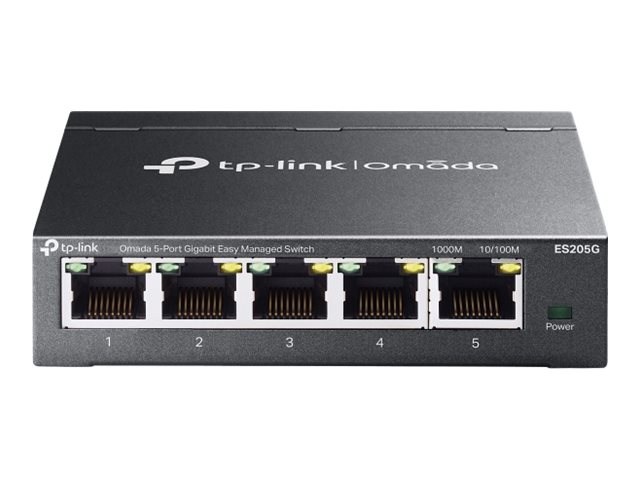 TP-LINK Omada 5-Port Gigabit Easy Managed Switch - ES205G - Desktop