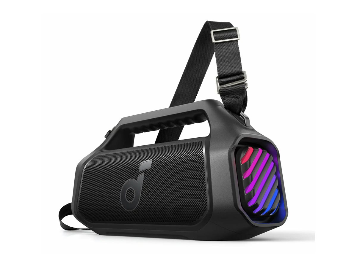 Anker Soundcore - Portable Bluetooth Speaker - Boom 2 Plus - 140 W - Waterproof - Bluetooth - Wireless connection - Portable - Black