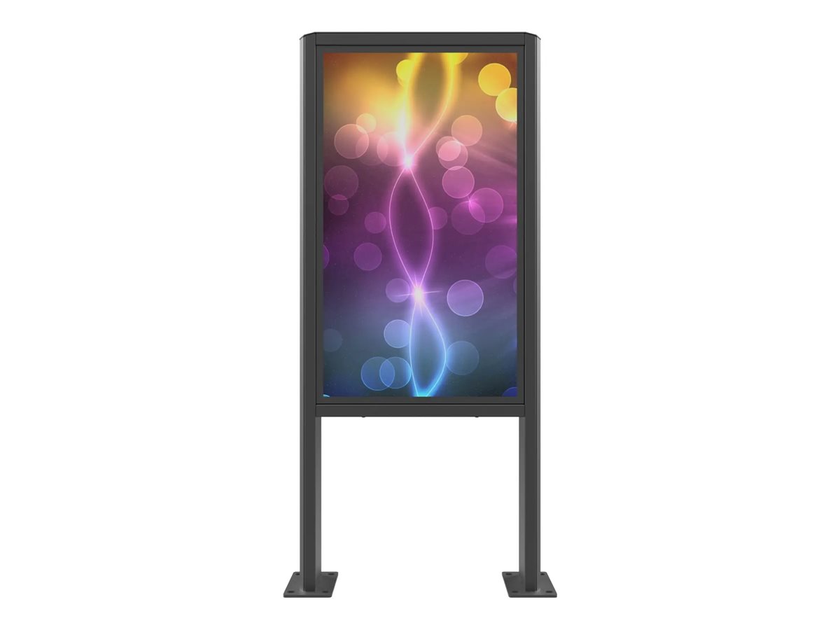 EDBAK POK91 Stand for 49" outdoor, Black - EDBAK