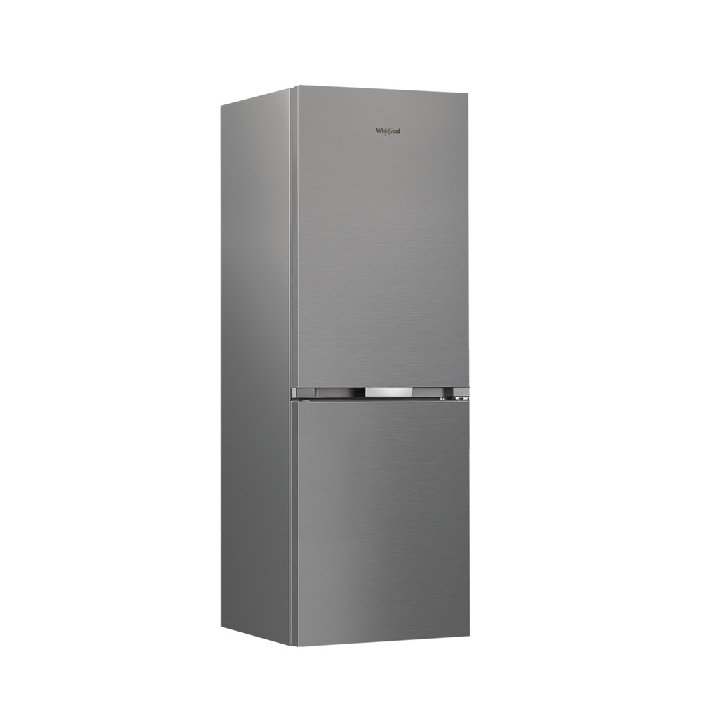 Whirlpool Refrigerator - WHK 25364 XP4E - Energy efficiency class E - Free standing - Combi - Height 186.5 cm - No Frost system - Fridge net capacity 210 L - Freezer net capacity 106 L - 37 dB - Silver