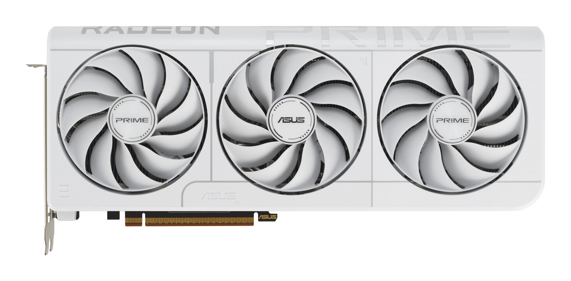 Graphics Card|ASUS|AMD|Radeon RX 9070 XT|2460 MHz|16 GB|GDDR6|256 bit|PCI Express 5.0|Active|PRIME-RX9070XT-O16G-WH