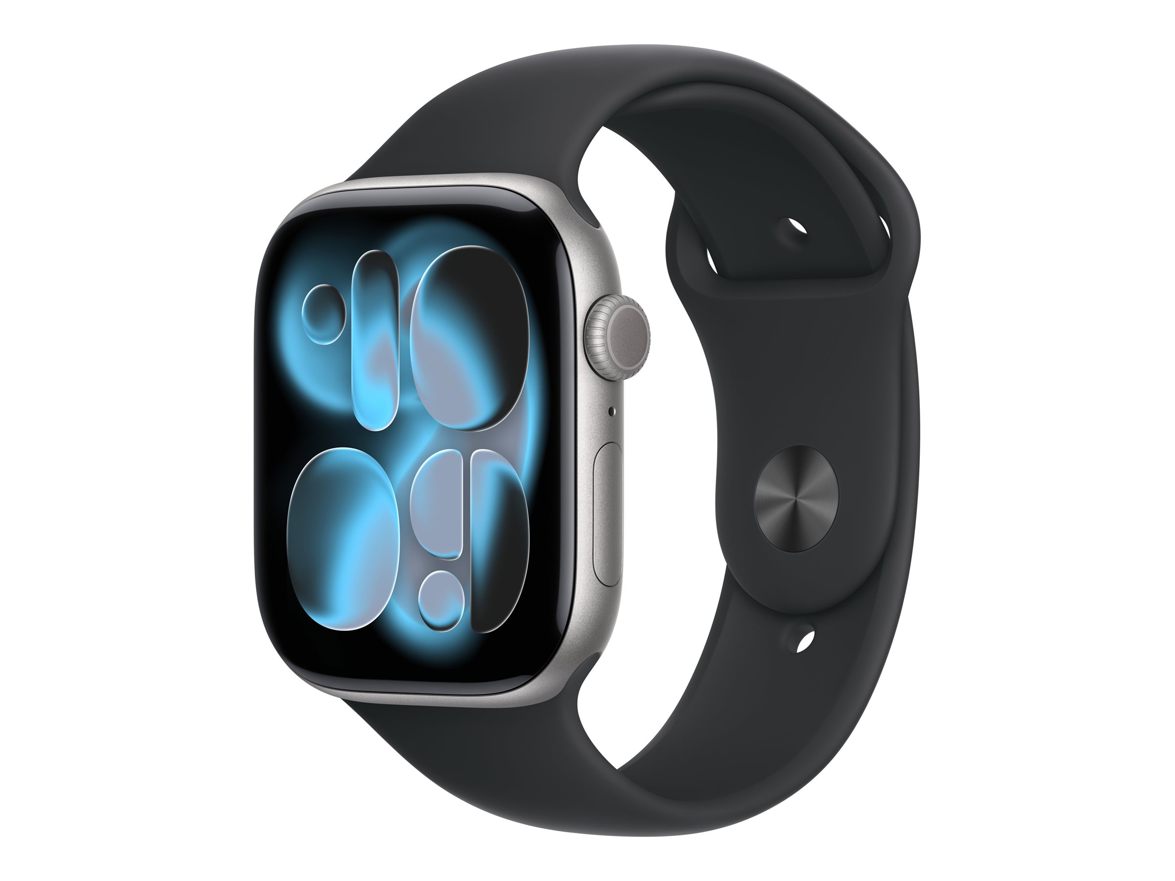 Apple Watch Series 11 GPS + Cellular 46mm Space Grey Aluminium Case with Black Sport Band - S/M - Apple