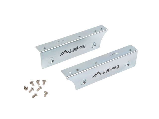 Lanberg Mounting Frame for 2.5" SSD/HDD to 3.5" Bay - IF-35-25 - Silver