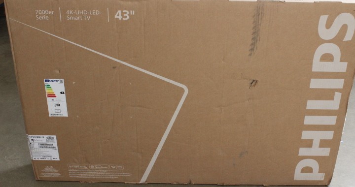 SALE OUT. Philips 43PUS7000/12 43" (108cm) LED 4K TV - Philips LED 4K TV - 43PUS7000/12 - 43 - Smart TV - TITAN OS - DAMAGED PACKAGING