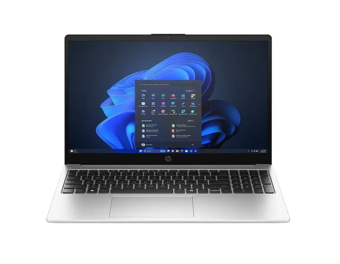 HP 255R - G10 - Turbo Silver - 15.6 " - IPS - FHD - 1920 x 1080 pixels - Anti-glare - AMD Ryzen 5 - 7535U - 8 GB - SODIMM-DDR5 - Solid-state drive capacity 512 GB - AMD Radeon Graphics - Windows 11 Home - 802.11ax - Bluetooth version 5.4 - Keyboard langua