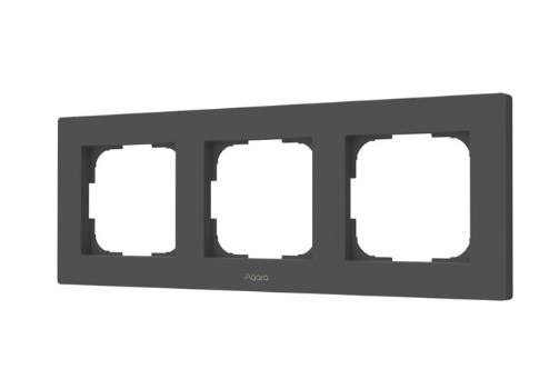 SMART SWITCH FRAME H2 (3-GANG)/GRAY FE-X02D-G AQARA