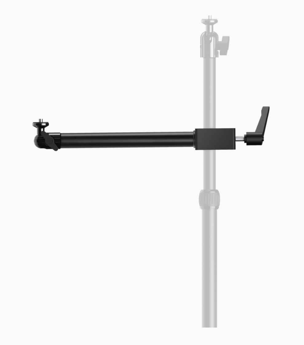 Elgato - Solid Arm - Length 26 cm; Clamp expandable to 2.5 cm; Max payload 2 kg