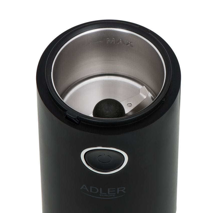 Adler - Coffee grinder - AD4446bs - 150 W - Coffee beans capacity 75 g - Lid safety switch - Black