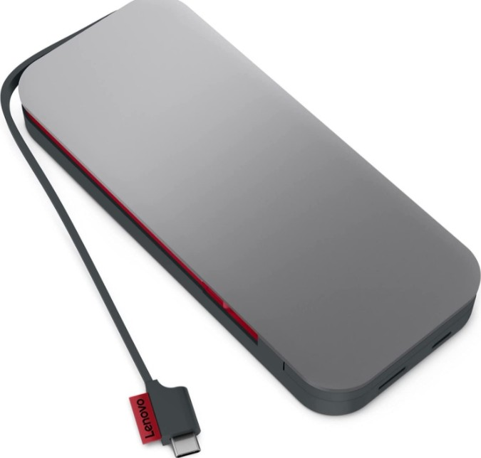 Lenovo - Laptop Power Bank - Go G0A3LG2WWW - 20000 mAh - Storm Grey - 390 g