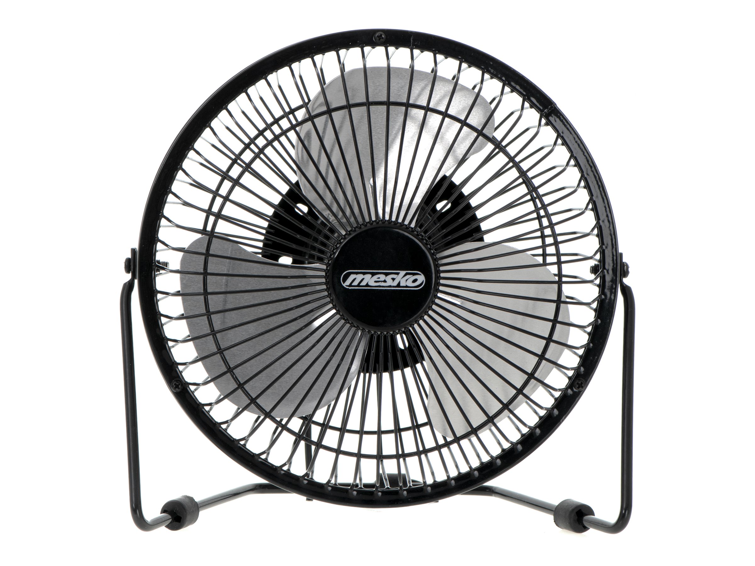 Mesko - Fan - MS 7322 - Desk Fan USB - 4.5 W - Diameter 15 cm - Number of speeds 1 - Oscillation - Black