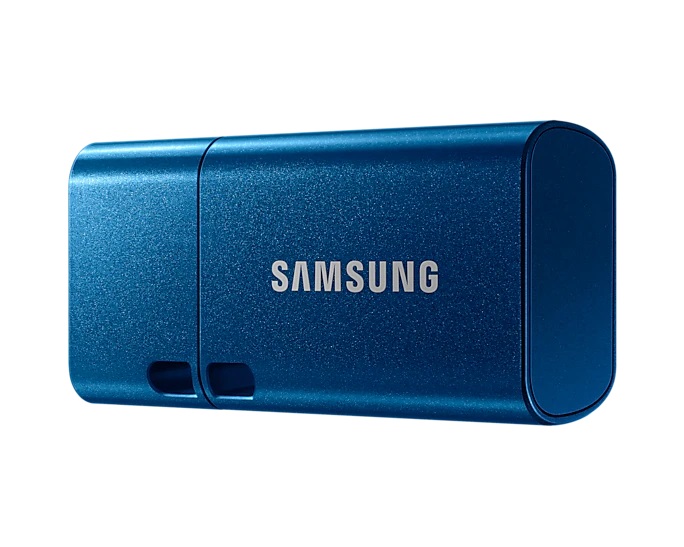 Samsung - USB Flash Drive - MUF-128DA/APC - 128 GB - USB 3.2 Gen 1 Type-C - Blue