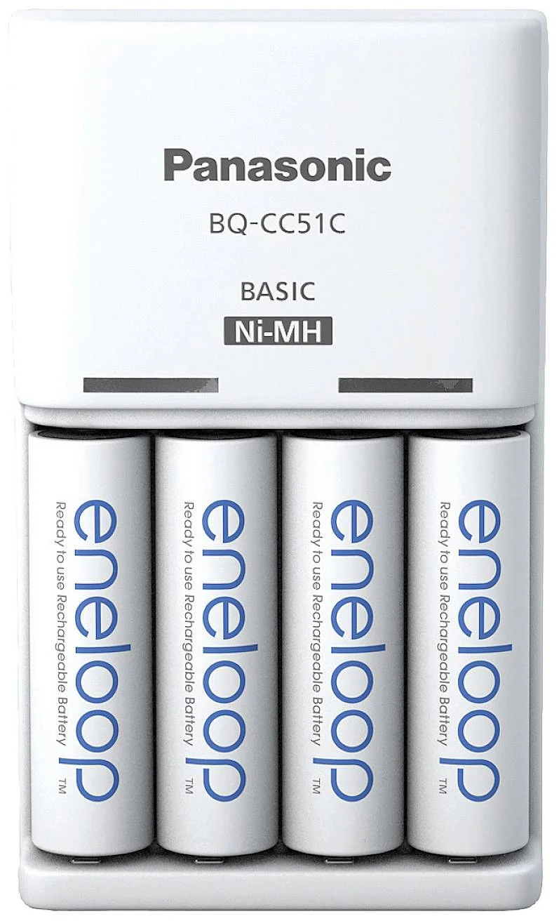 Panasonic - Battery Charger - ENELOOP K-KJ51MCD40E - AA/AAA