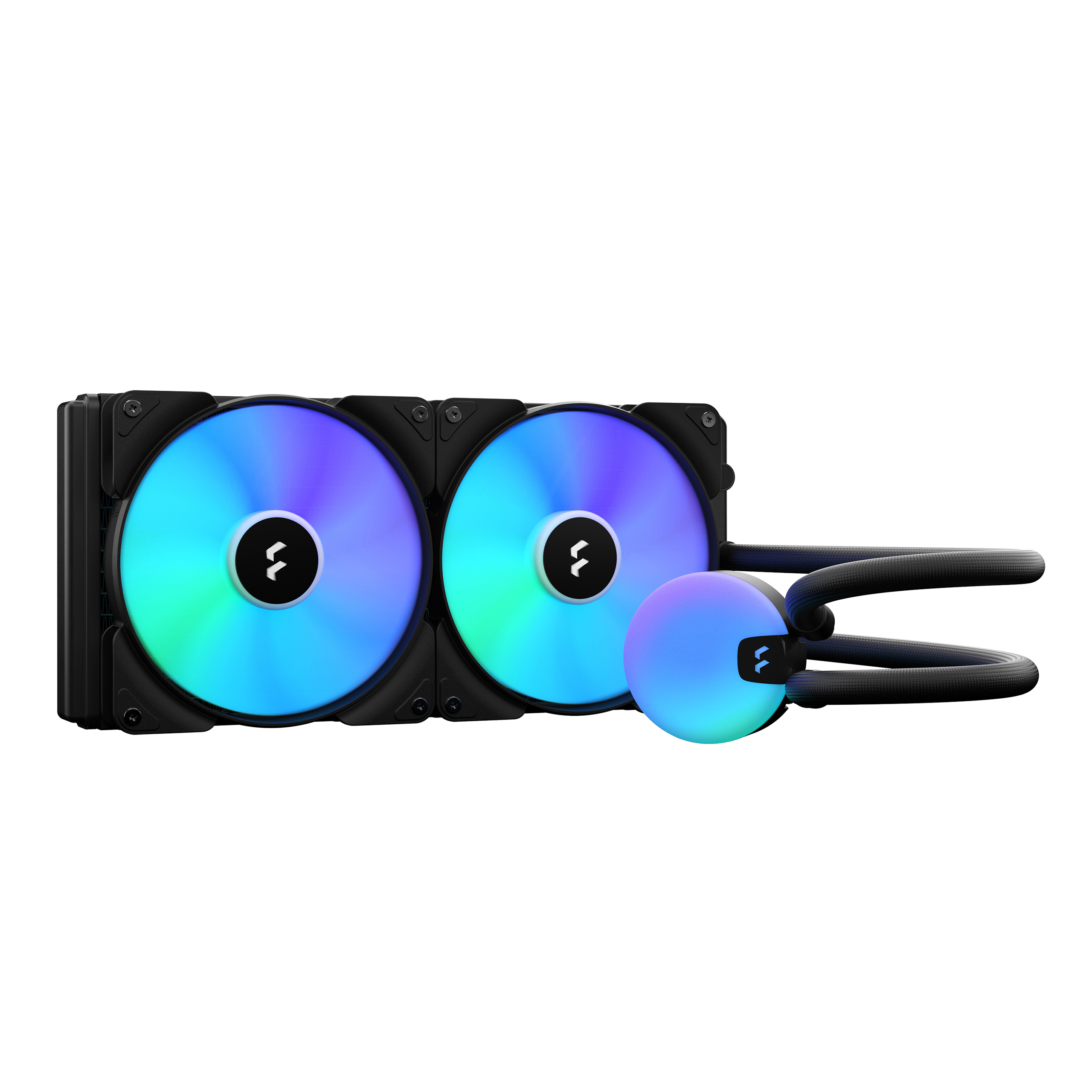 Fractal Design - Water Cooling Unit - Lumen S28 V2 RGB - Intel, AMD - CPU Liquid Cooler