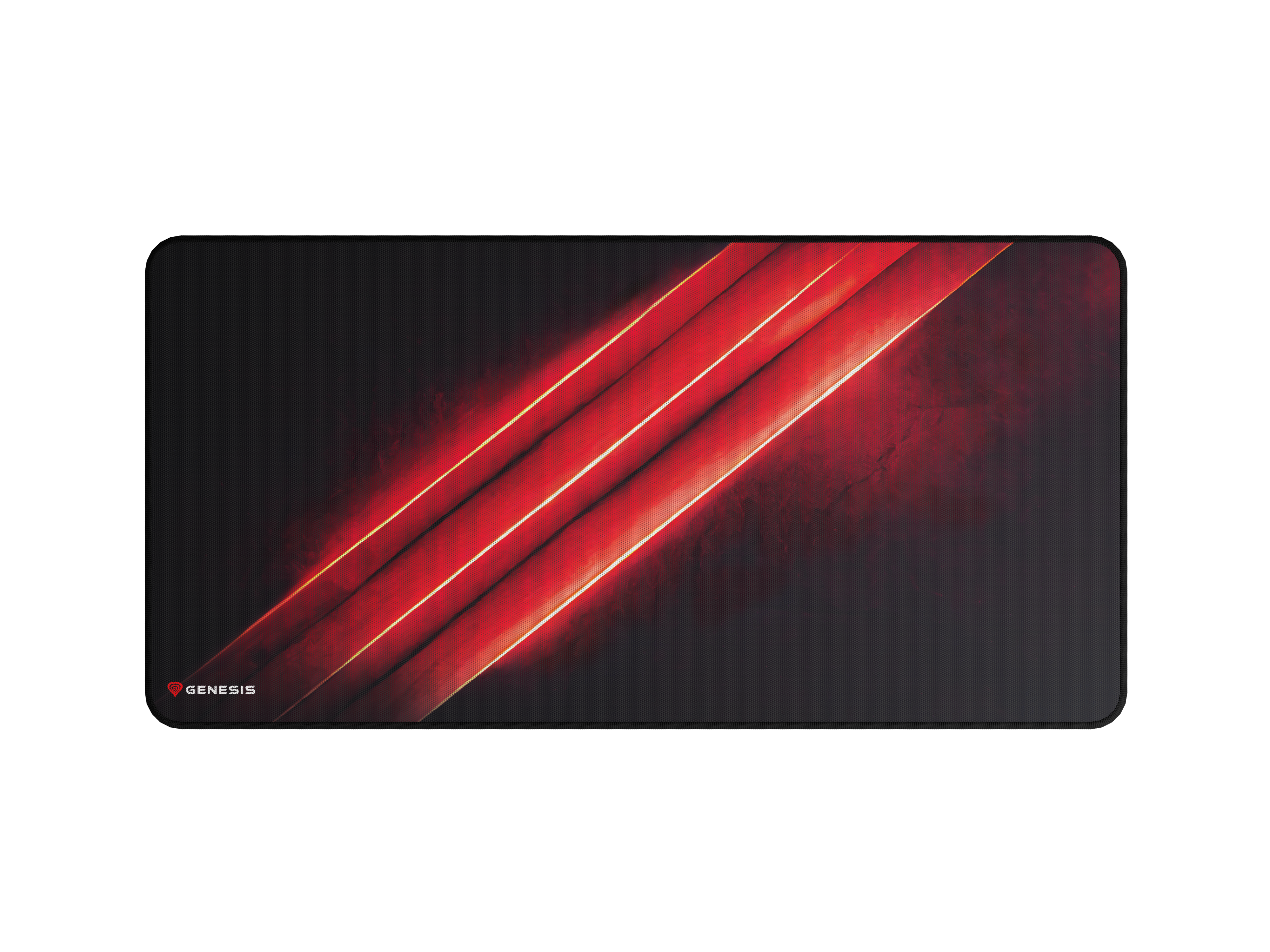 Genesis - Mouse Pad - Fabric, Rubber - Carbon 500 MAXI FLASH G2 Edition - Multicolor