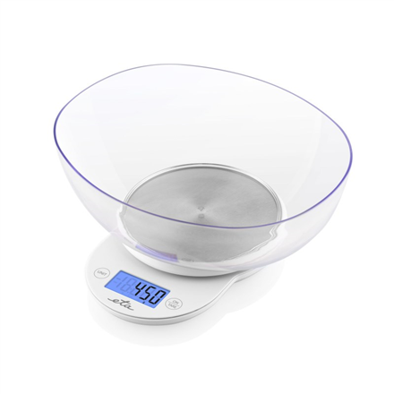 ETA - Kitchen scale with a bowl - ETA577090000 Mari - Graduation 1 g - Display type LCD - White