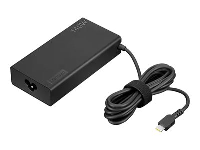 Lenovo - Legion Slim 140W AC Adapter (USB-C) - USB-C - 5-20 V - AC Adapter