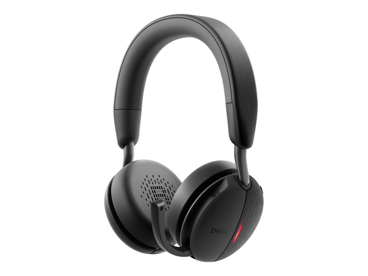 Dell - Pro On-Ear Headset - WL5024 - Built-in microphone - Wireless - ANC - Black