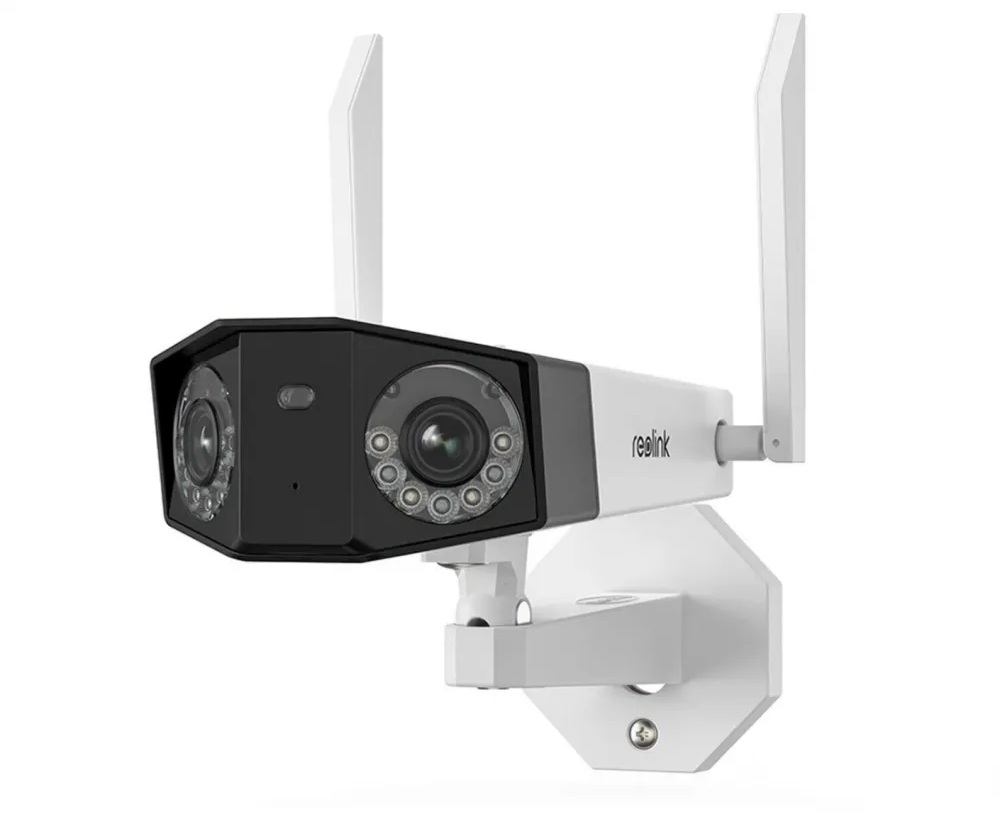 Reolink - 4K WiFi Camera with Ultra Wide View - Duo Series W730 - Bullet - 8 MP - Dual - H.265 - Micro SD, Max. 256 GB
