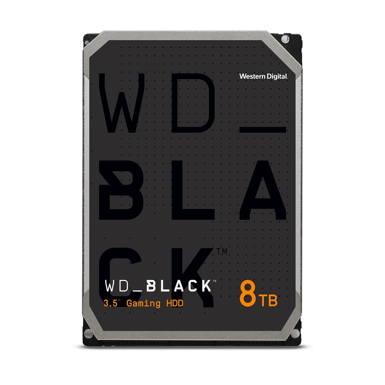 HDD|WESTERN DIGITAL|Black|8TB|SATA|256 MB|7200 rpm|3,5"|WD8001FZBX