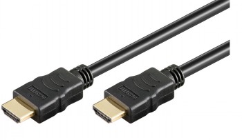 Goobay 61159 HDMI High Speed Cable with Ethernet - HDMI - 2 m