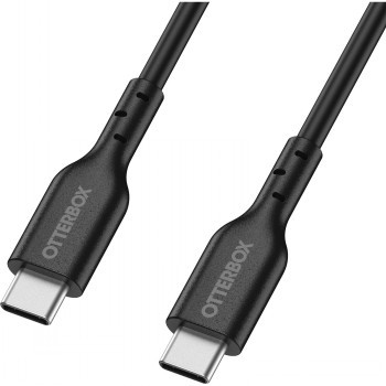 OTTERBOX STANDARD CABLE USB C-C 1M USB-PD BLACK