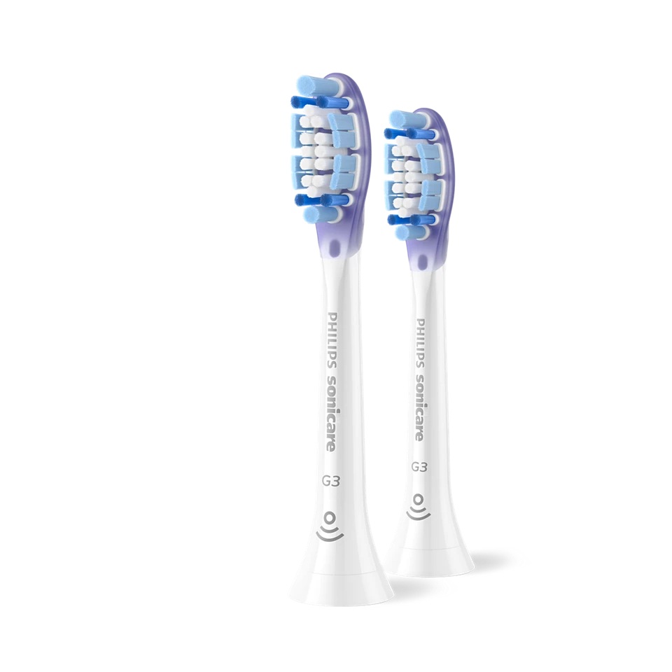 Philips - Replacement brush heads - HX9052/87 Sonicare Premium Gum Care - Heads - For adults - Number of brush heads included 2 - White