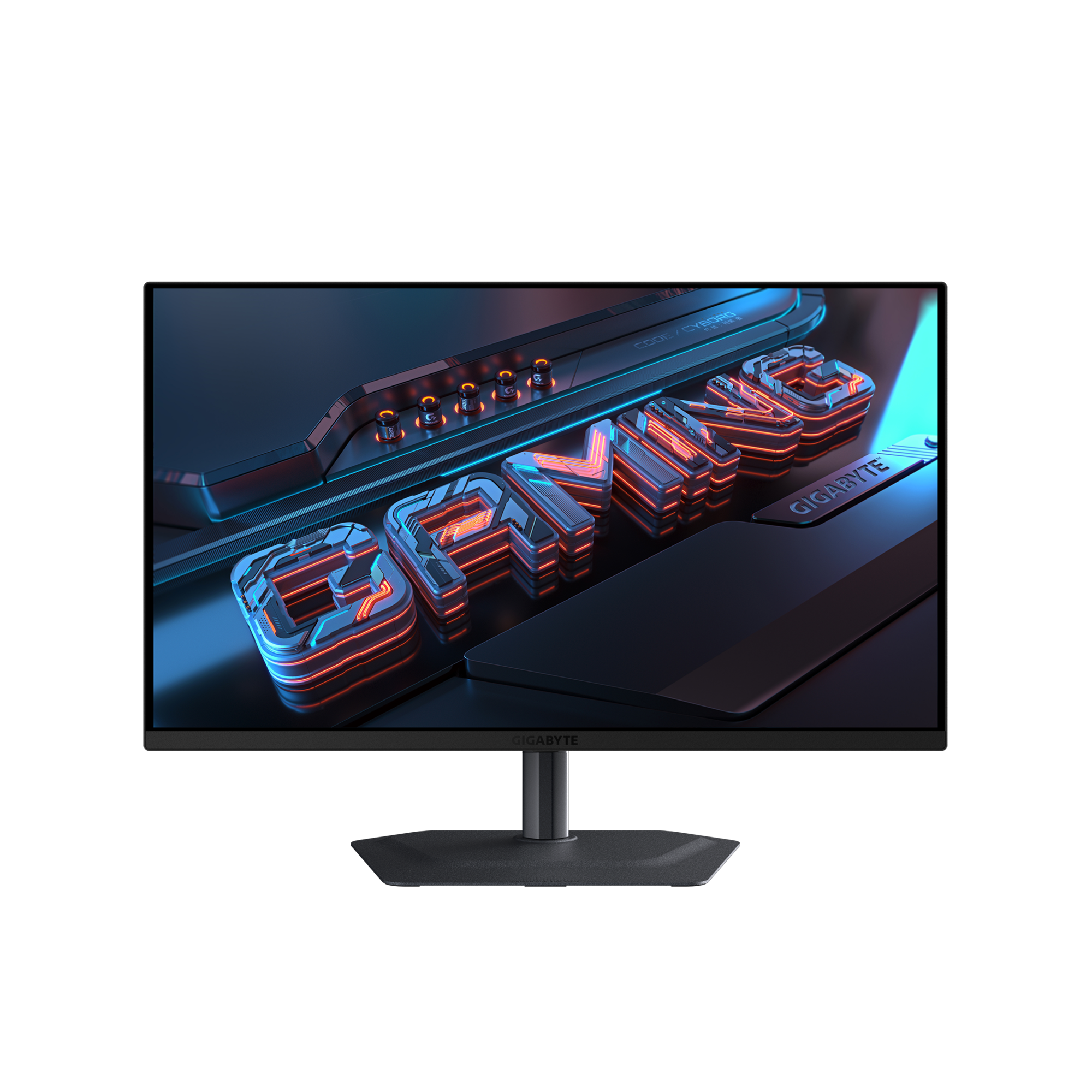 Gigabyte - MO27U2 - 27 " - OLED - UHD - 240 Hz - 0.03 ms - 3840 x 2160 pixels - 1000 cd/m² - HDMI ports quantity 2 - Black